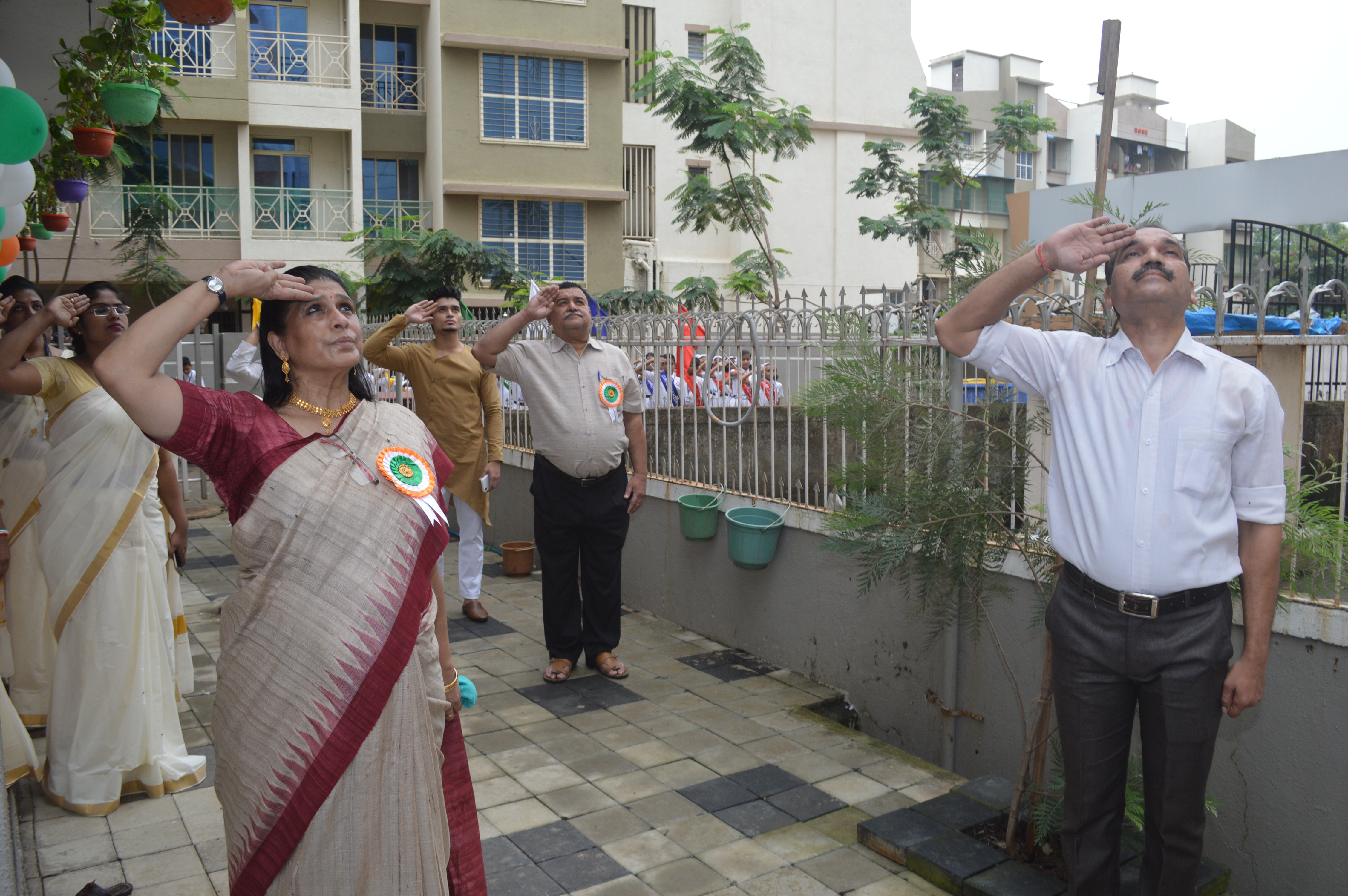 CLARIDGES HIGH SCHOOL students